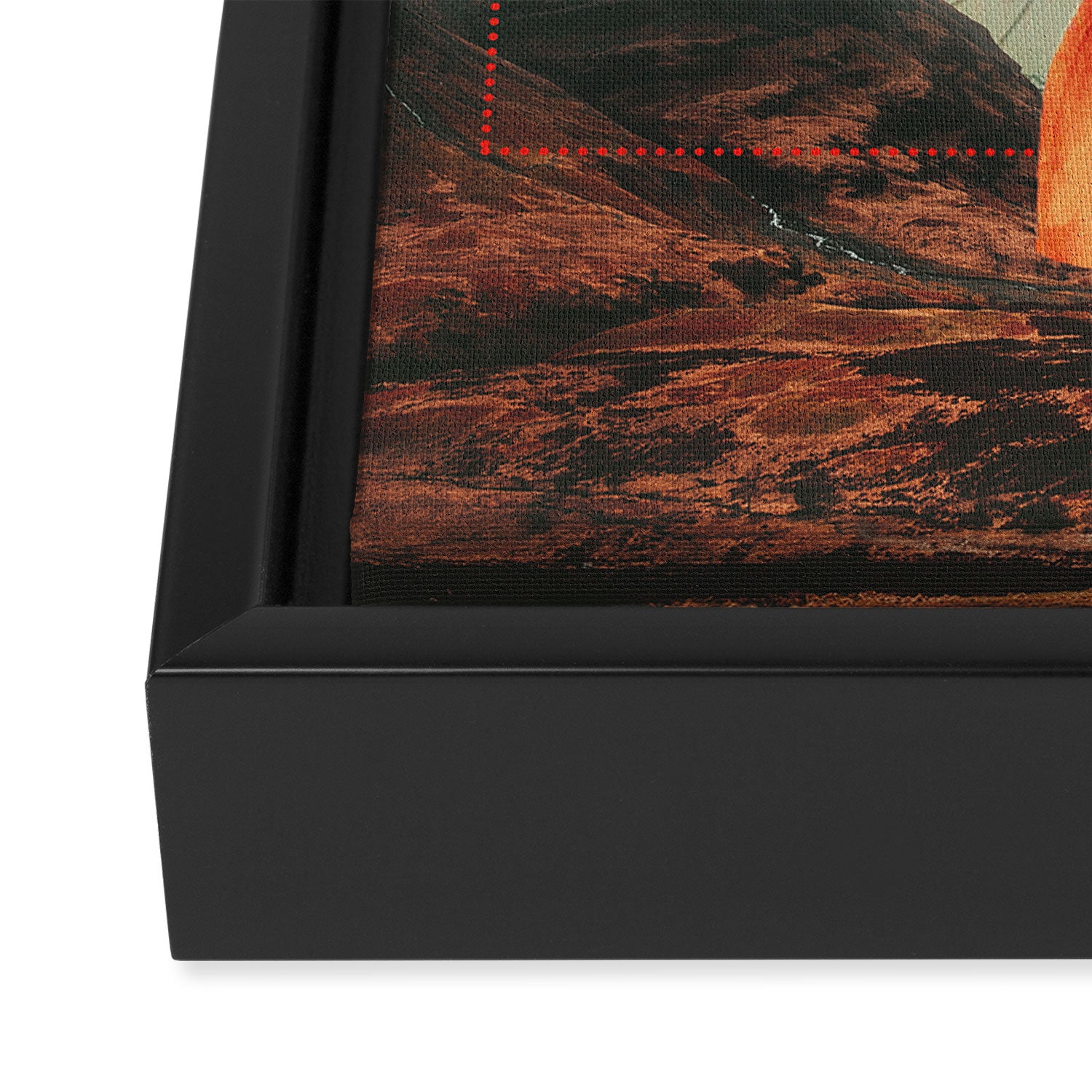 Antarctic Broadcast Framed Canvas Print Gallery Image 3