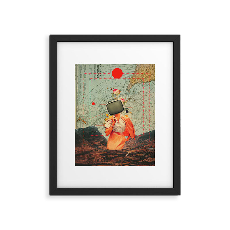 Antarctic Broadcast Framed Art Print Gallery Image 5