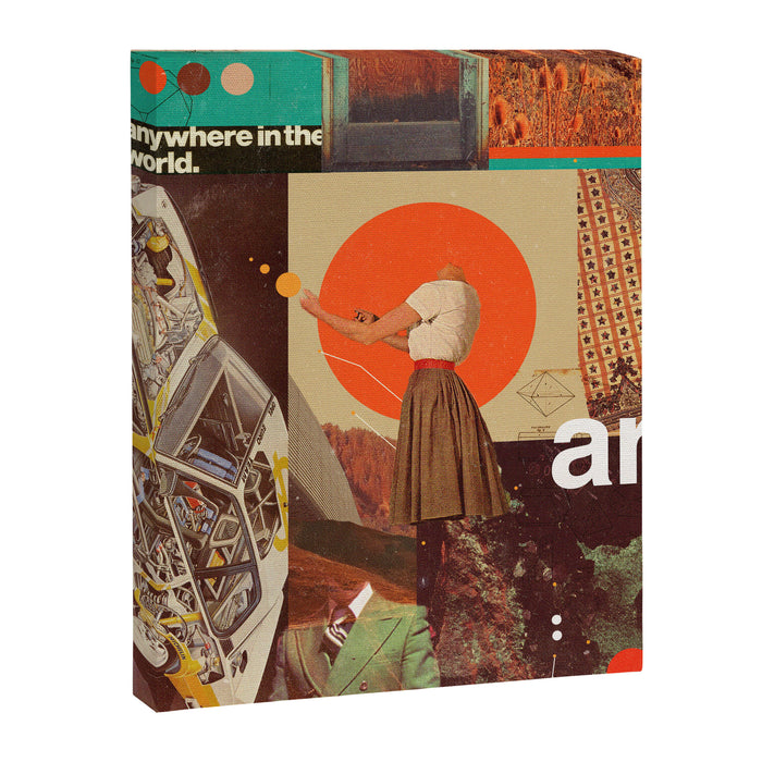 Archival World Canvas Print Gallery Image 1