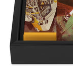 Archival World Framed Canvas Print Gallery Image 3
