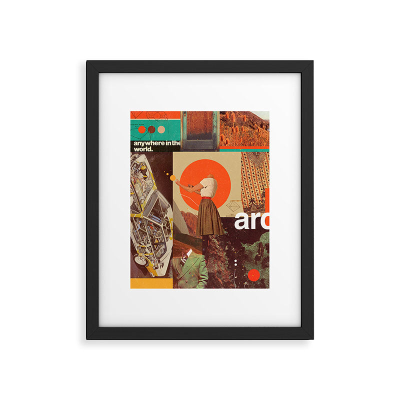 Archival World Framed Art Print Gallery Image 5
