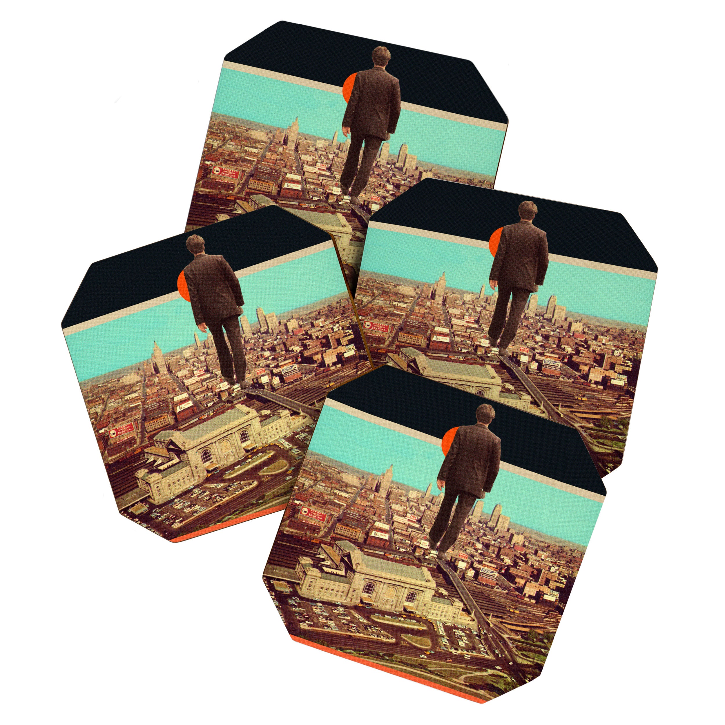 Away Coaster Gallery Image 1