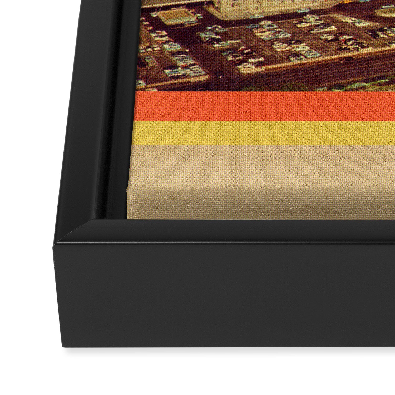 Away Framed Canvas Print Gallery Image 3