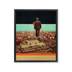 Away Framed Canvas Print Gallery Image 6