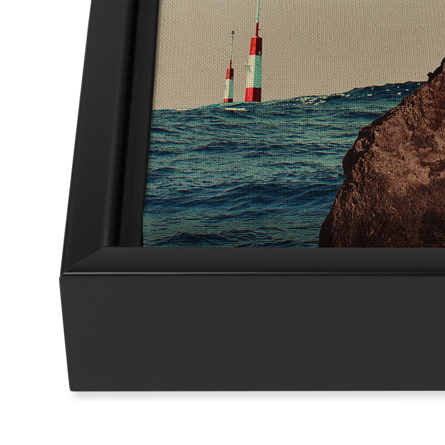 Because You told me to Believe Framed Canvas Print Gallery Image 3