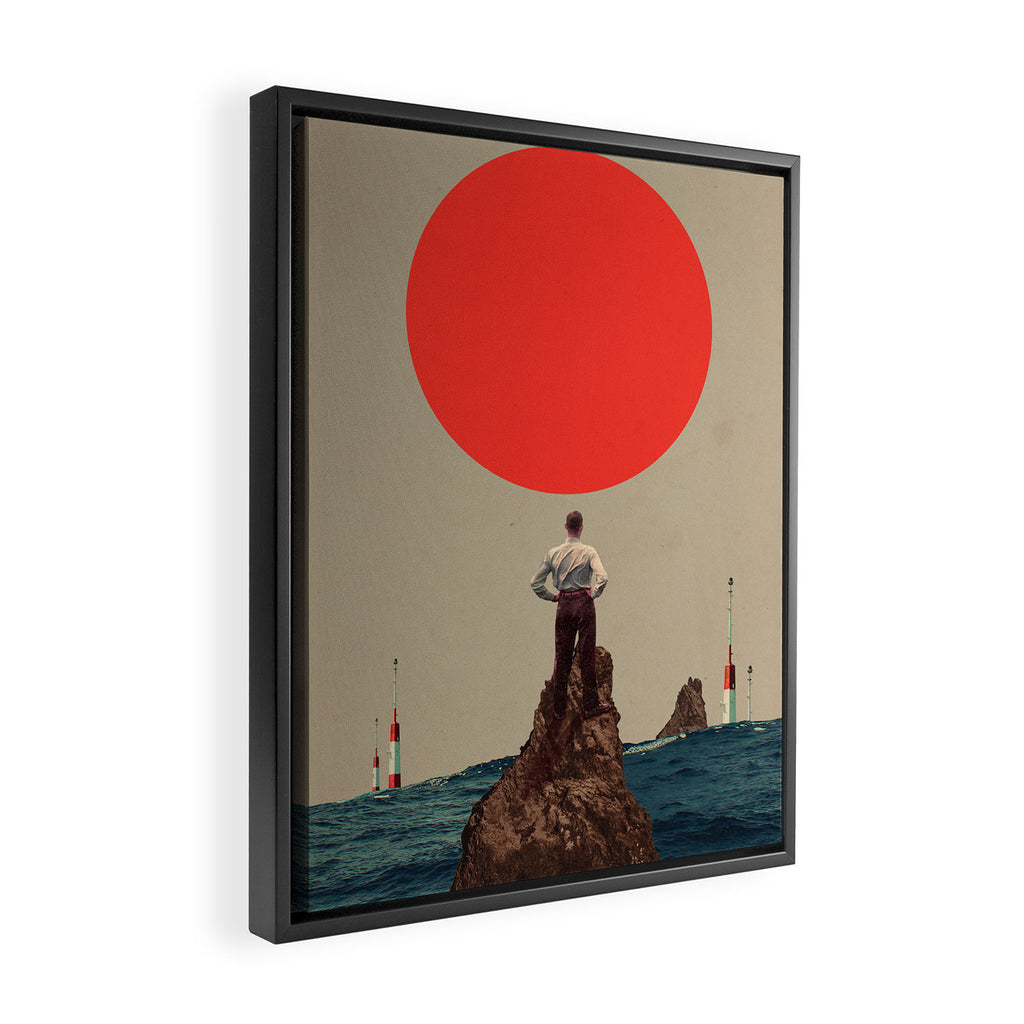 Because You told me to Believe Framed Canvas Print Gallery Image 2
