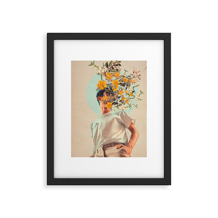 Because You were around Framed Art Print Gallery Image 1