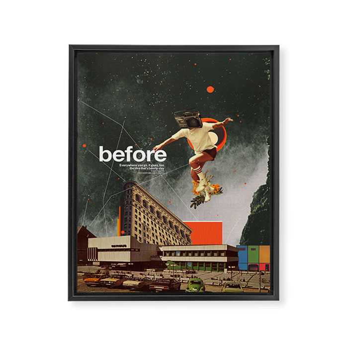 Before Framed Canvas Print Gallery Image 1