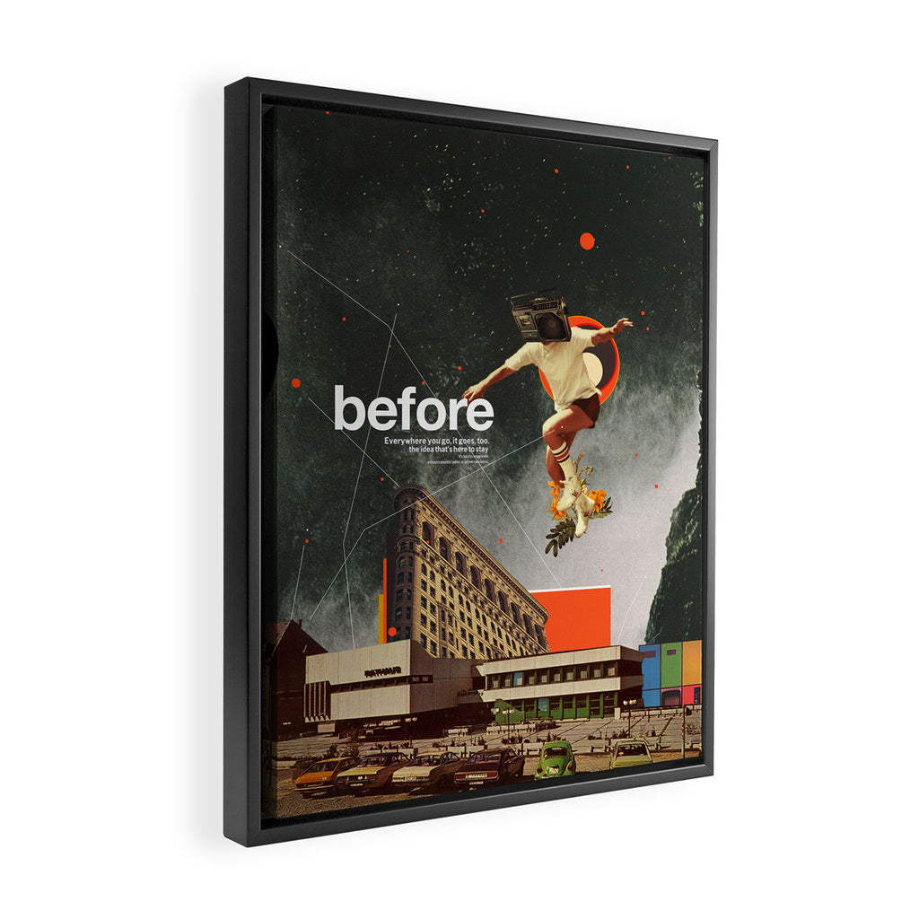 Before Framed Canvas Print Gallery Image 2