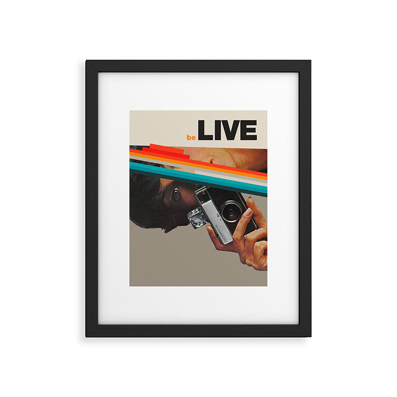 beLive Framed Art Print Gallery Image 4