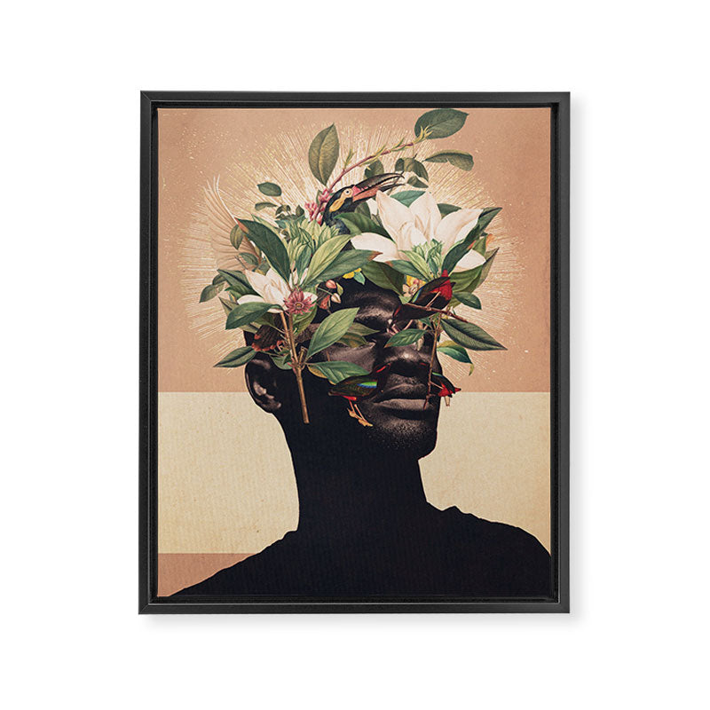 Birds are my Real Origin Framed Canvas Print Gallery Image 6