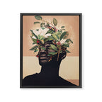 Birds are my Real Origin Reversed Framed Canvas Print Gallery Image 6