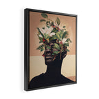 Birds are my Real Origin Reversed Framed Canvas Print Gallery Image 2