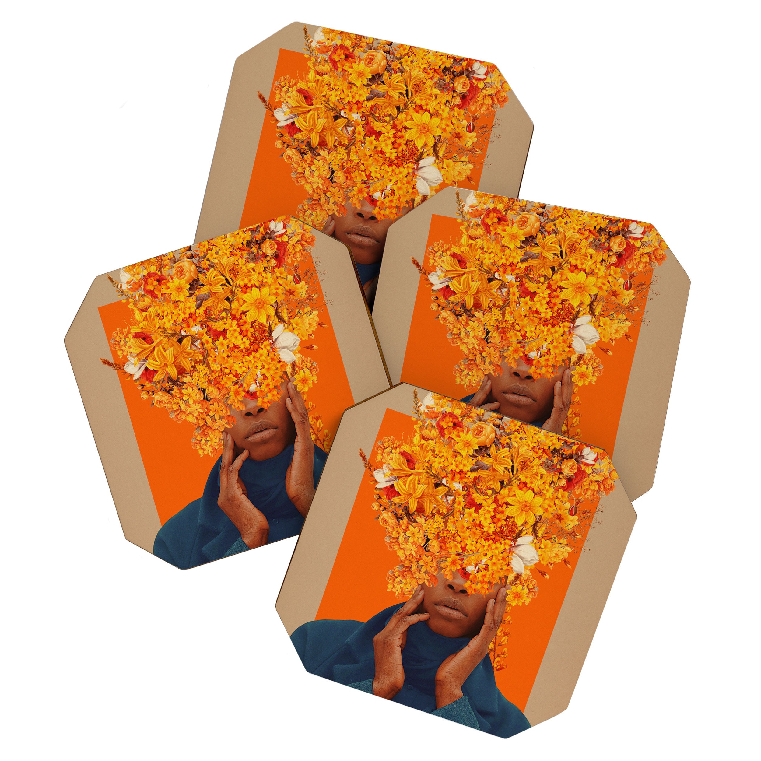 Blooming for You again and again Coaster Gallery Image 1