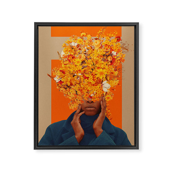 Blooming for You again and again Framed Canvas Print Gallery Image 1