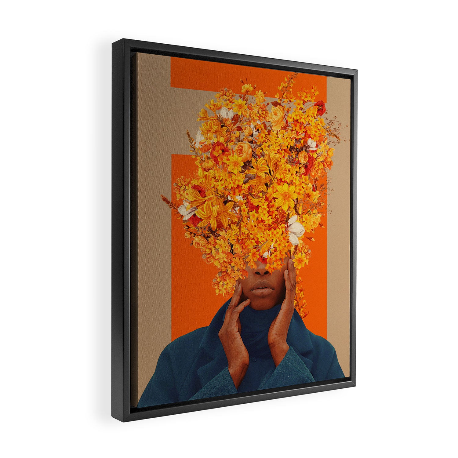 Blooming for You again and again Framed Canvas Print Gallery Image 2