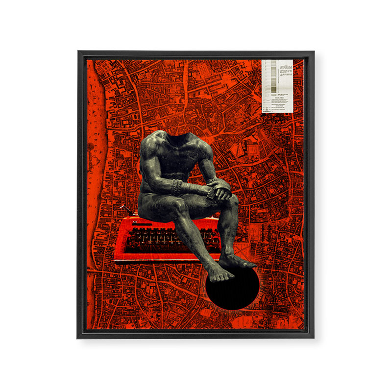Boxer Framed Canvas Print Gallery Image 6