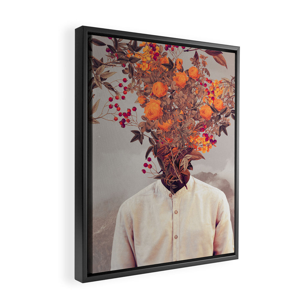 Bright Bloom Framed Canvas Print Gallery Image 2