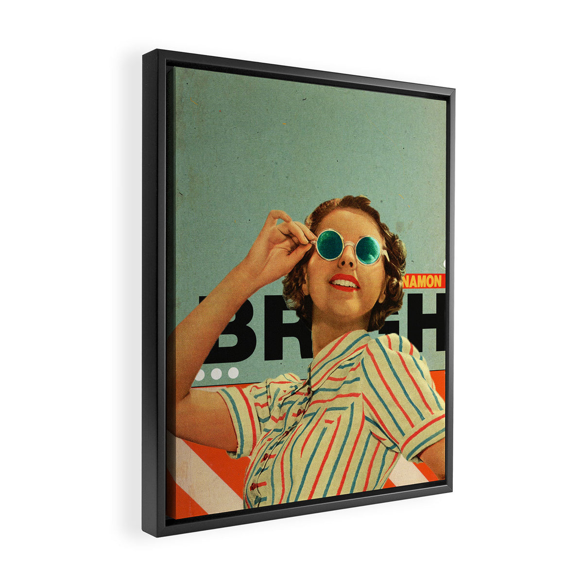 Bright Cinnamon Framed Canvas Print Gallery Image 2