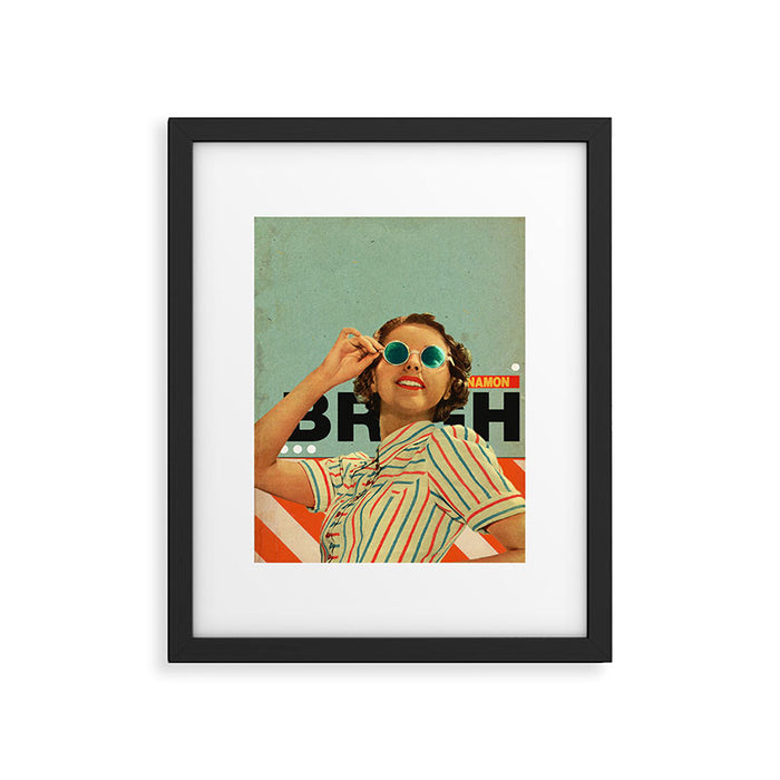 Bright Cinnamon Framed Art Print Gallery Image 1
