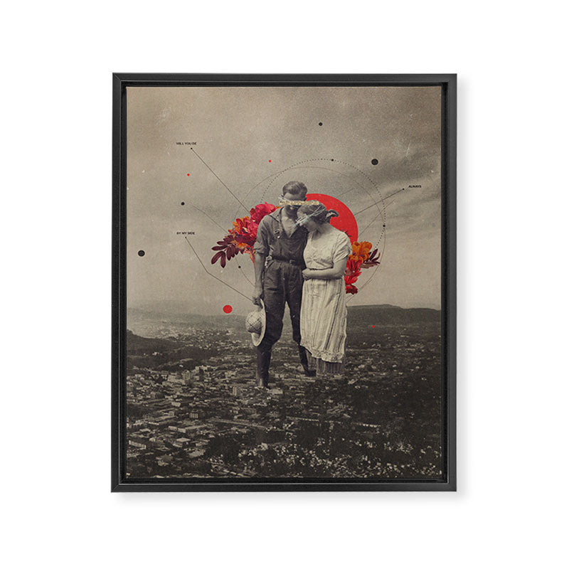 By My Side Framed Canvas Print Gallery Image 6