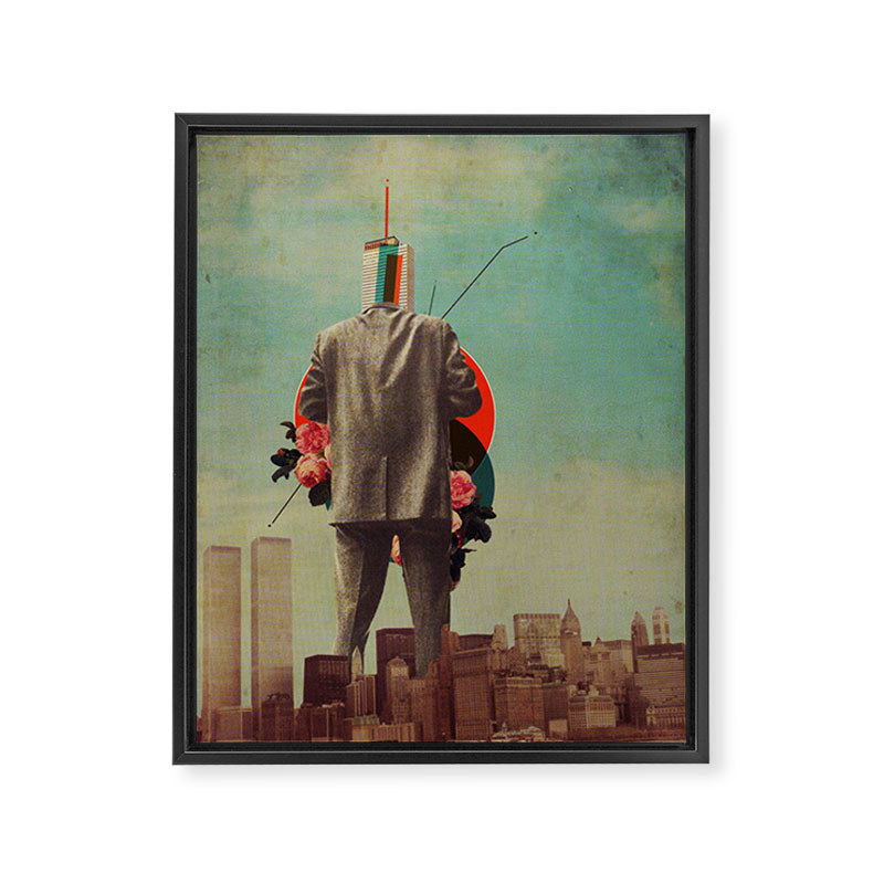 Cervantes Framed Canvas Print Gallery Image 6