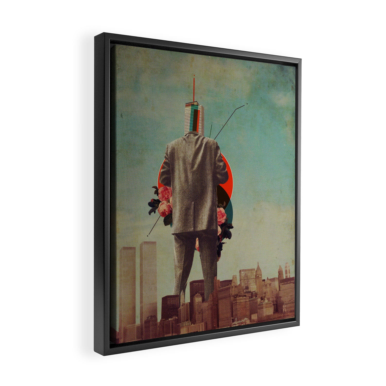 Cervantes Framed Canvas Print Gallery Image 2