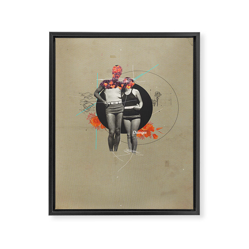Changes Framed Canvas Print Gallery Image 6