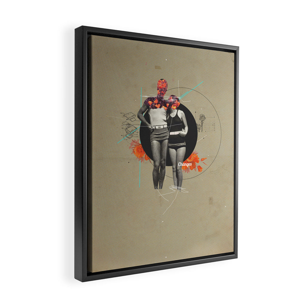 Changes Framed Canvas Print Gallery Image 2