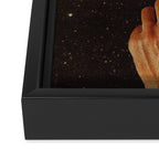 Contact Framed Canvas Print Gallery Image 3