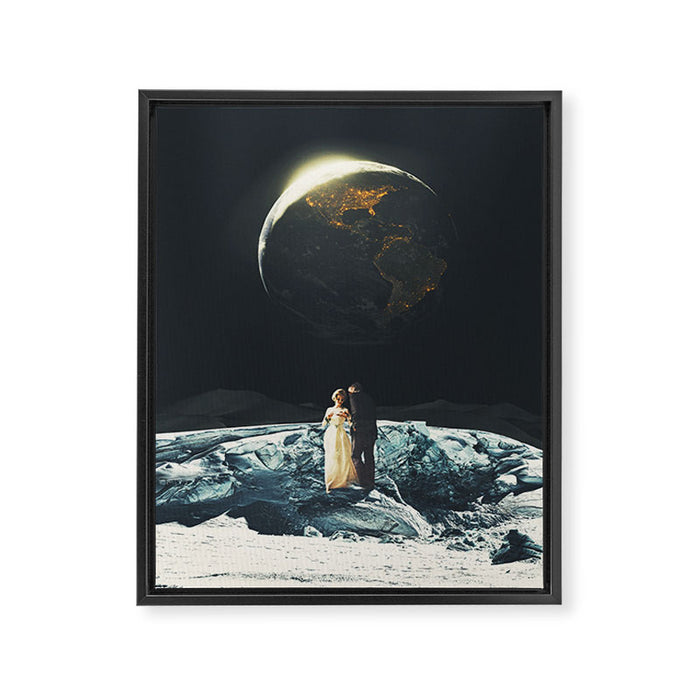 Dance me to the End of Time Framed Canvas Print Gallery Image 1