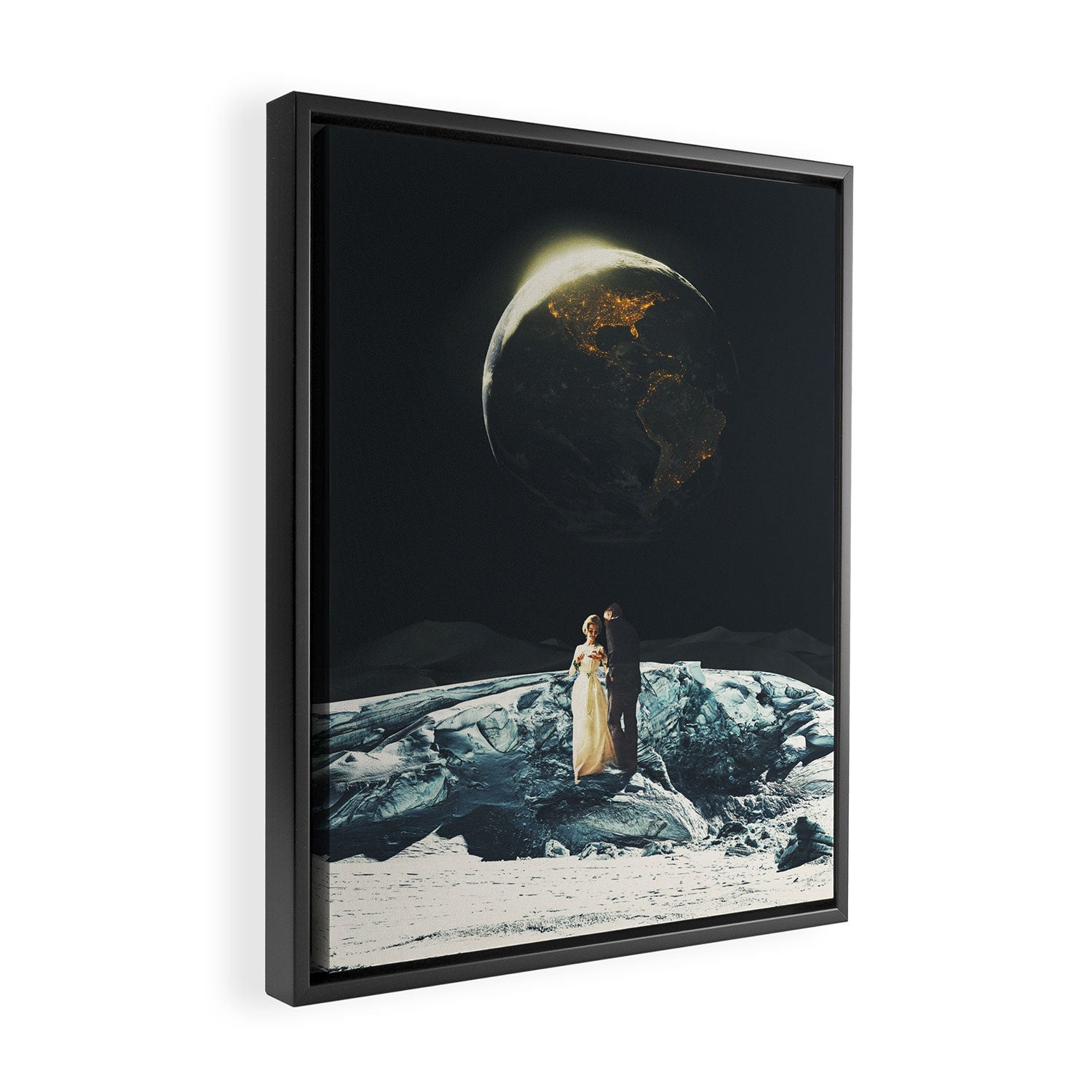 Dance me to the End of Time Framed Canvas Print Gallery Image 2