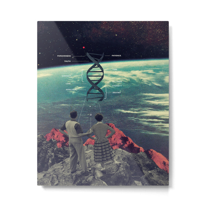 Distance And Eternity Metal Print Gallery Image 1