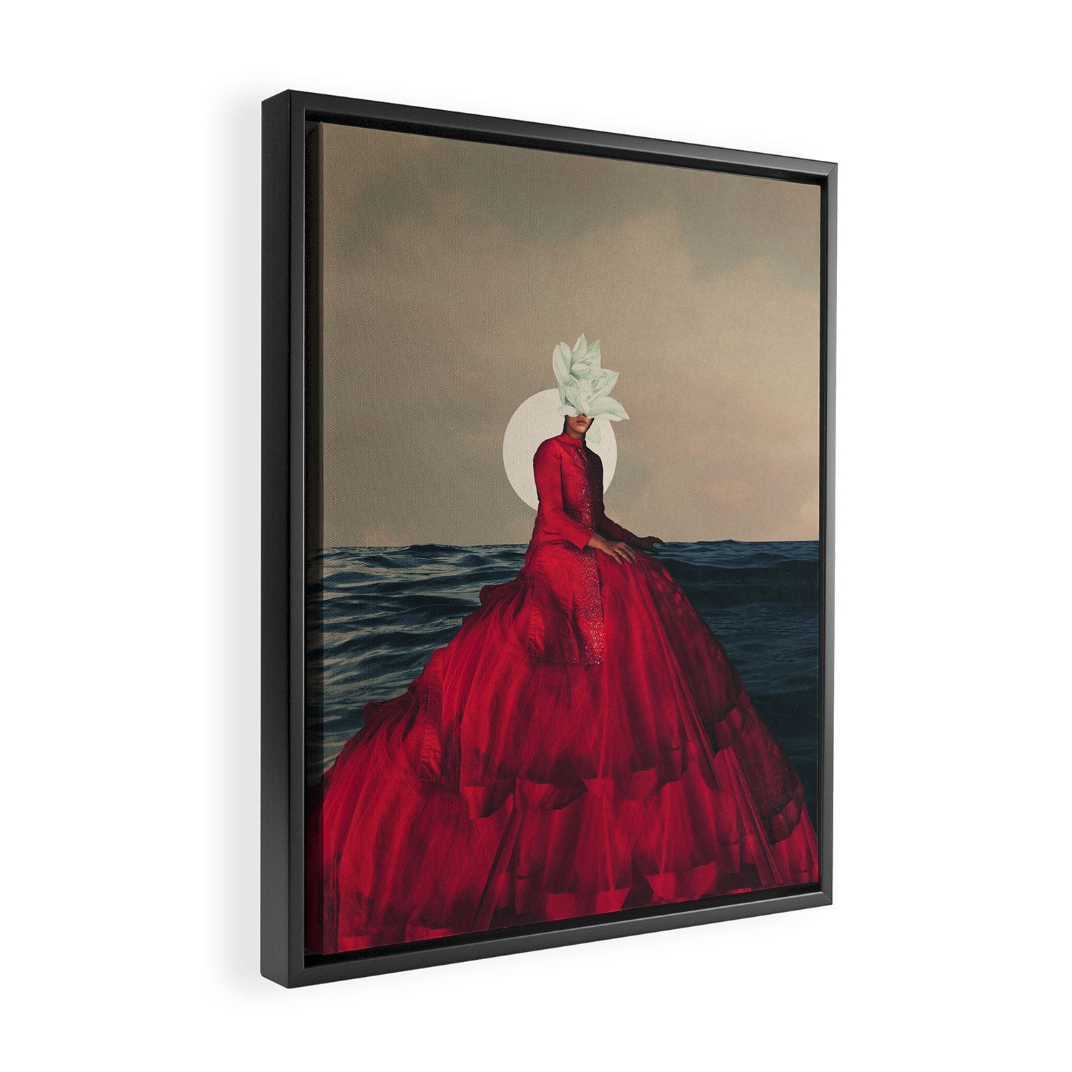 Distant Fragility Framed Canvas Print Gallery Image 2