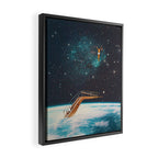 Dive into a Fresh World Framed Canvas Print Gallery Image 2