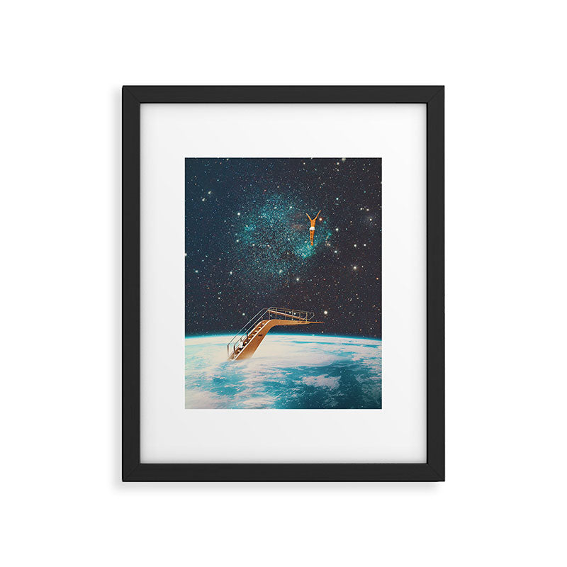 Dive into a Fresh World Framed Art Print Gallery Image 5