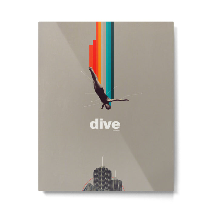 Dive Into My Soul Metal Print Gallery Image 1