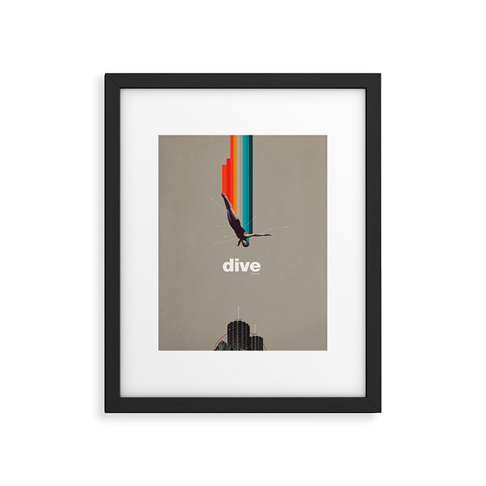 Dive Into My Soul Framed Art Print Gallery Image 1