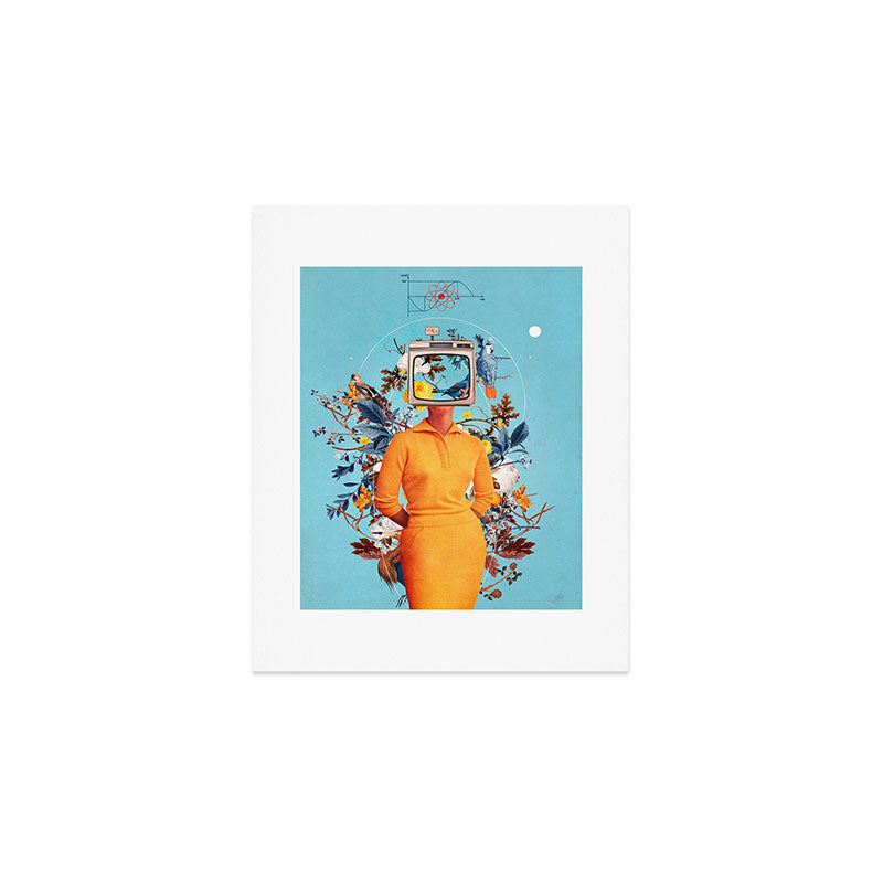 Don't Feed the Monitors with your Dreams Art Print Gallery Image 1