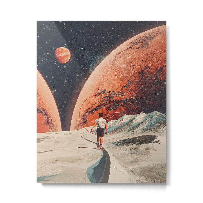 Don't Forget your Path Metal Print Gallery Image 1