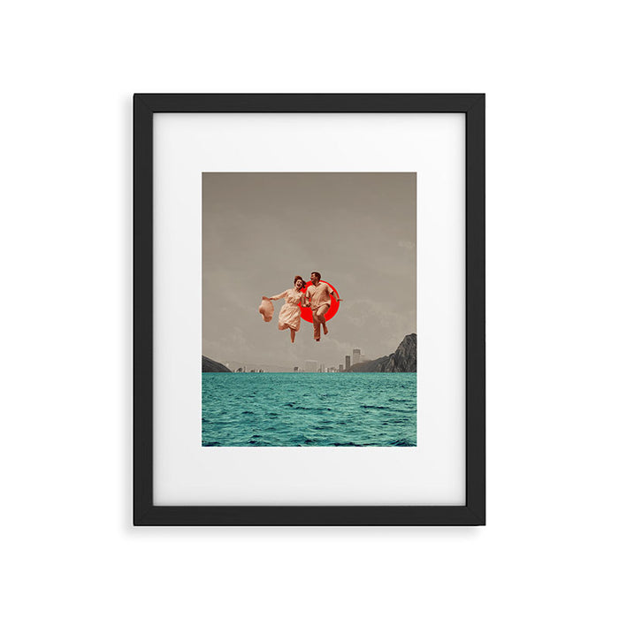 Don't Look Back Framed Art Print Gallery Image 1