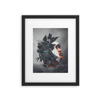 Doubtful Framed Art Print Gallery Image 5