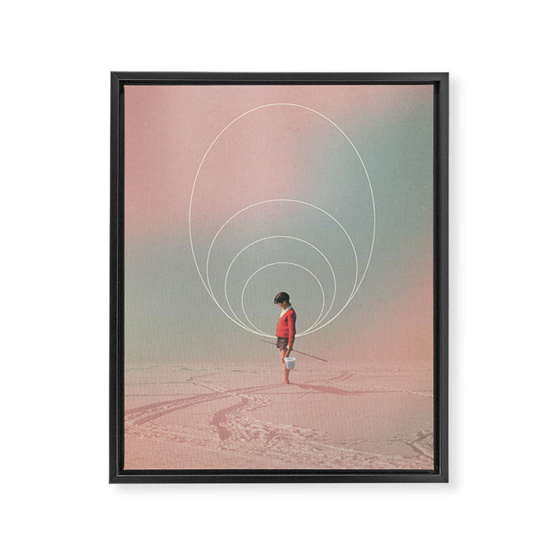 Dream Fisherman Framed Canvas Print Gallery Image 6