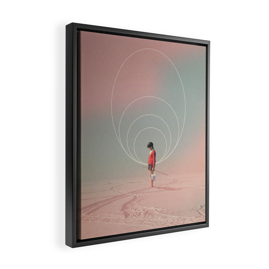 Dream Fisherman Framed Canvas Print Gallery Image 2