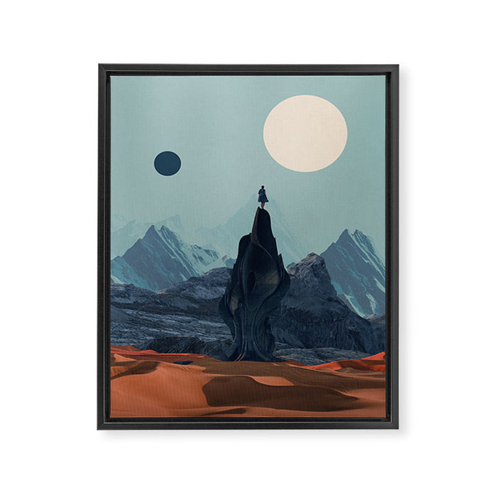 Dreaming of Your Return Framed Canvas Print Gallery Image 1