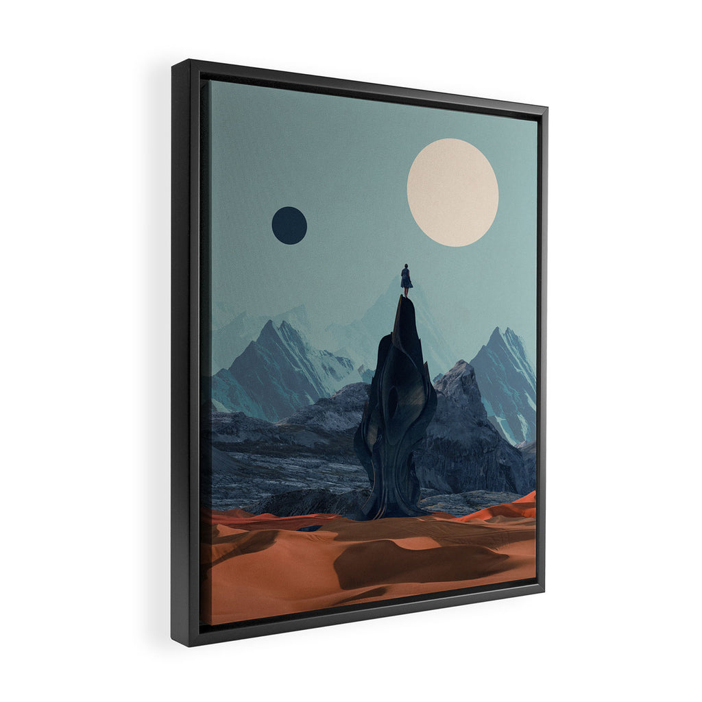 Dreaming of Your Return Framed Canvas Print Gallery Image 2