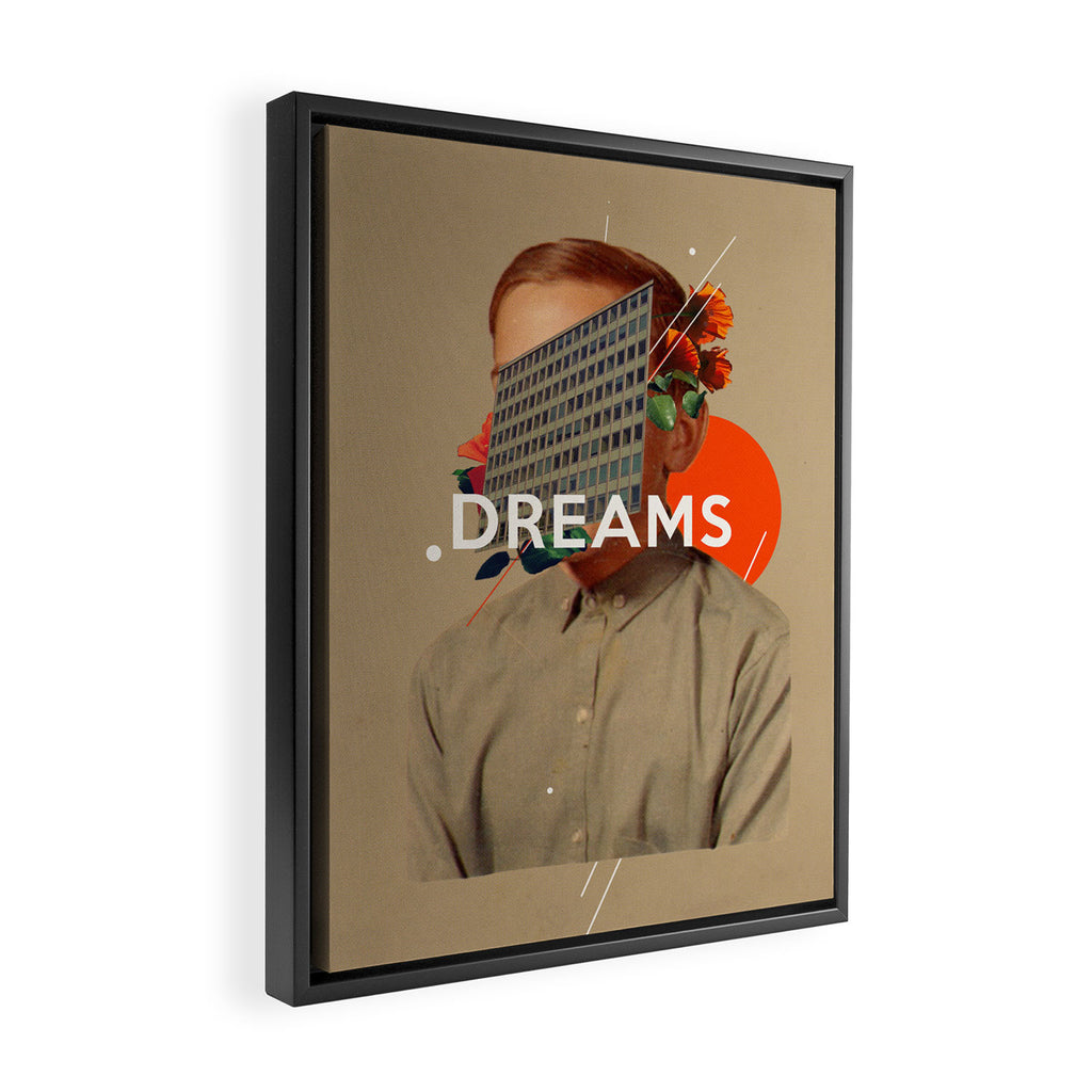 Dreams Framed Canvas Print Gallery Image 2