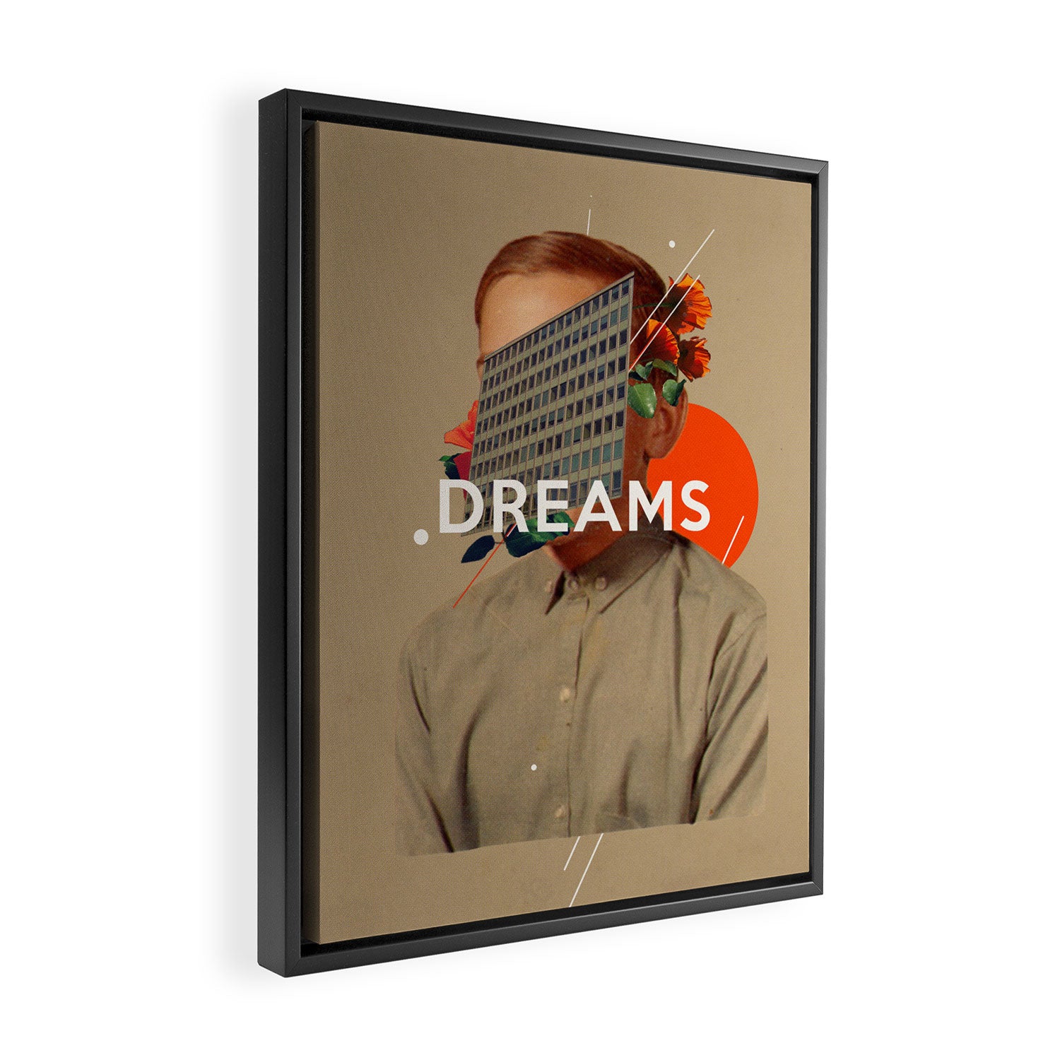 Dreams Framed Canvas Print Gallery Image 2