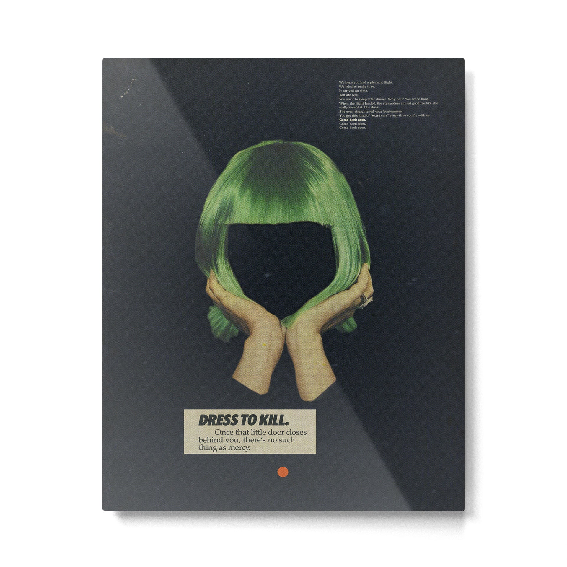 Dress To Kill Metal Print