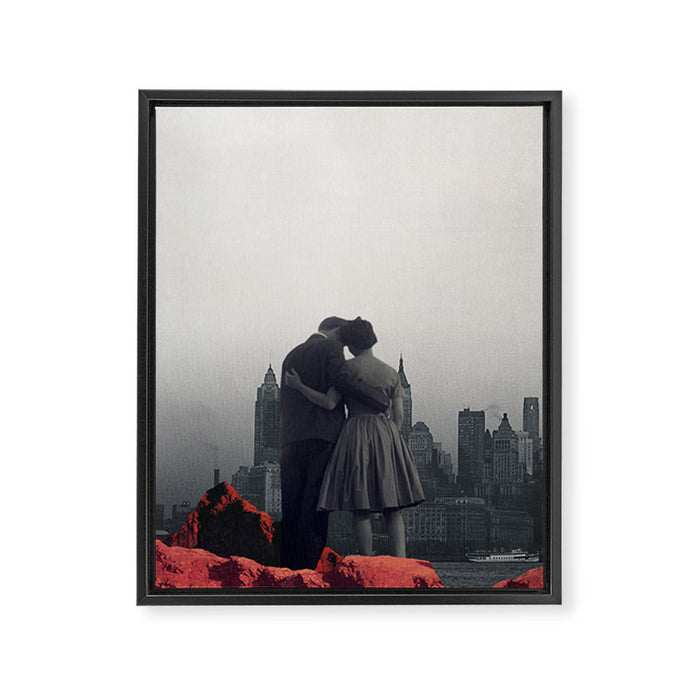 Dying In Your Arms Framed Canvas Print Gallery Image 1